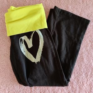 Victoria's Secret Pink Cropped Yoga Pants
